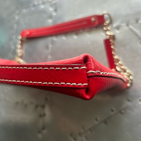 Kate Spade Leather Wristlet Purse with Chain - Picture 6 of 7